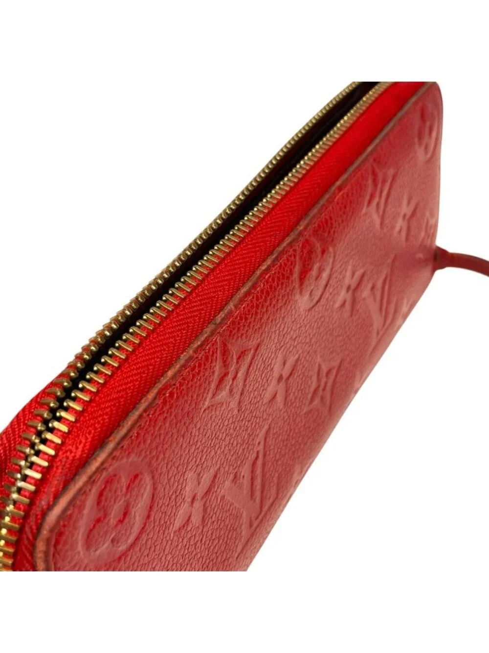 Louis Vuitton Portefeuille Clemence Monogram Empreinte Wallet Canvas